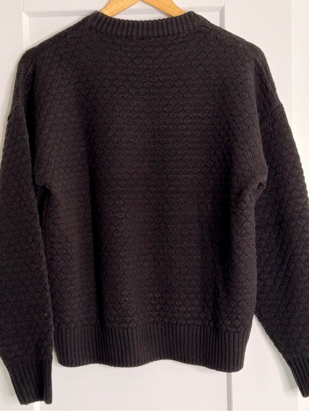 💛2 for 20-twik Black Textured Knit Sweater
